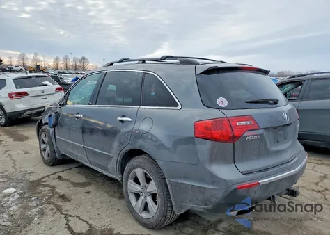 2011 Acura Mdx Technology z USA, uszkodzony, nr VIN 2HNYD2H43BH535987